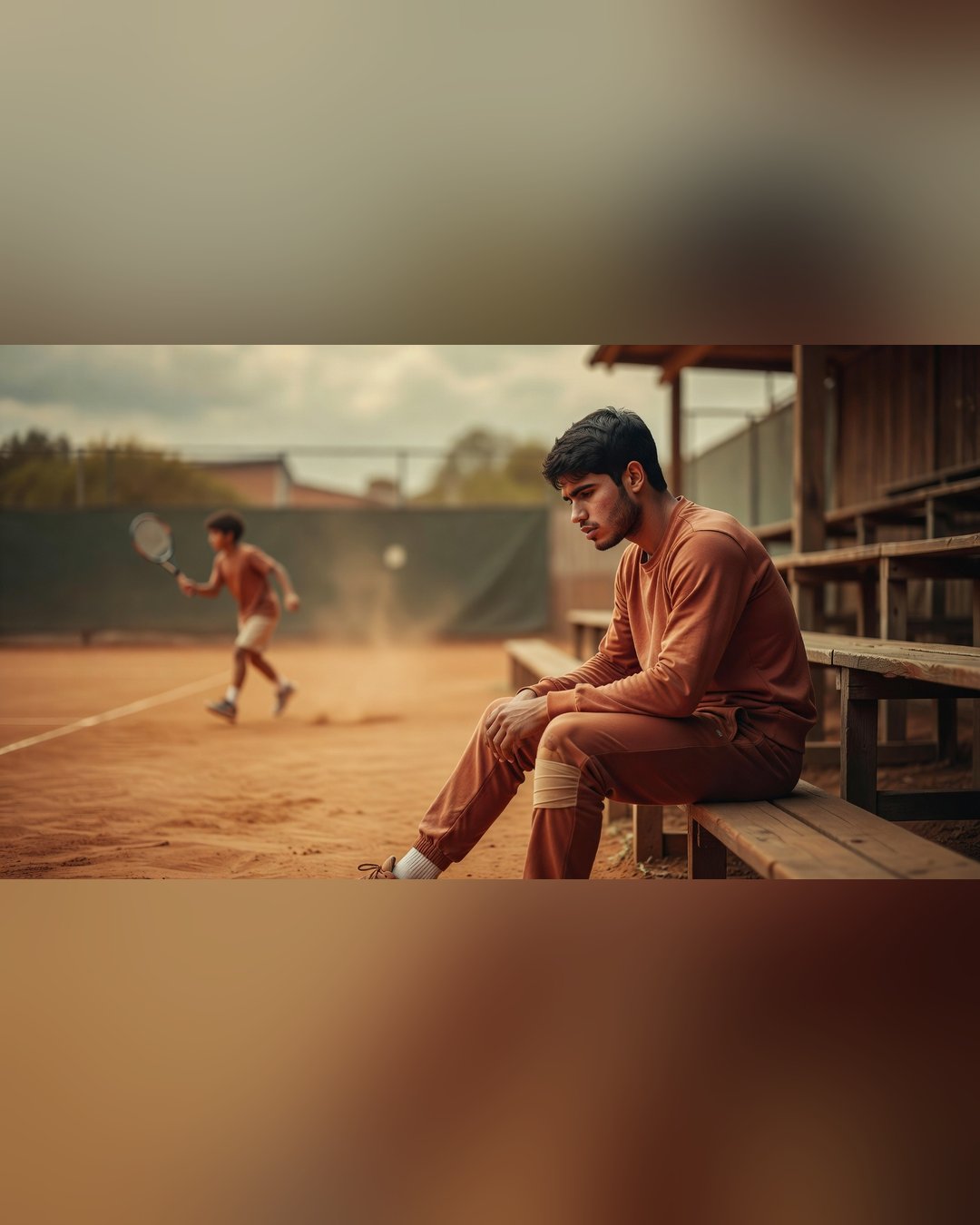 Alcaraz lesionado foi assistir o irmão jogar. Isso me disse tudo.